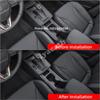 LHD RHD For Toyota Corolla Cross 2025 2026 ABS Black Interior Center Control Gear Front Storage Box Water Cup Holder Cover Trim