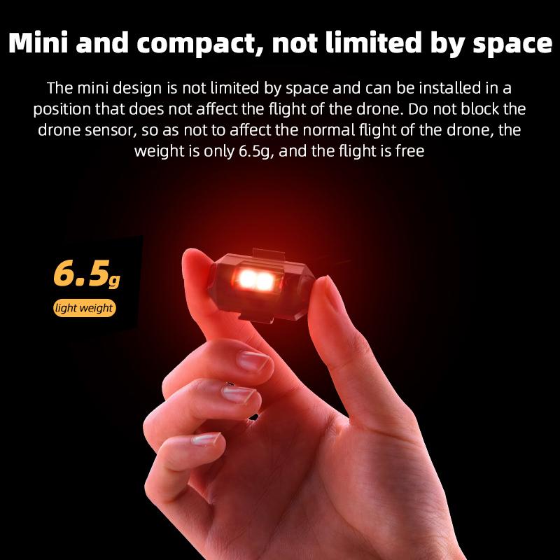 Universal Drone Strobe Lights LED Lamp for DJI Mavic 3/Mavic2/MINI 3 Pro/Air2S/MINI 2SE Signal Indicator Turn Lights Accessories