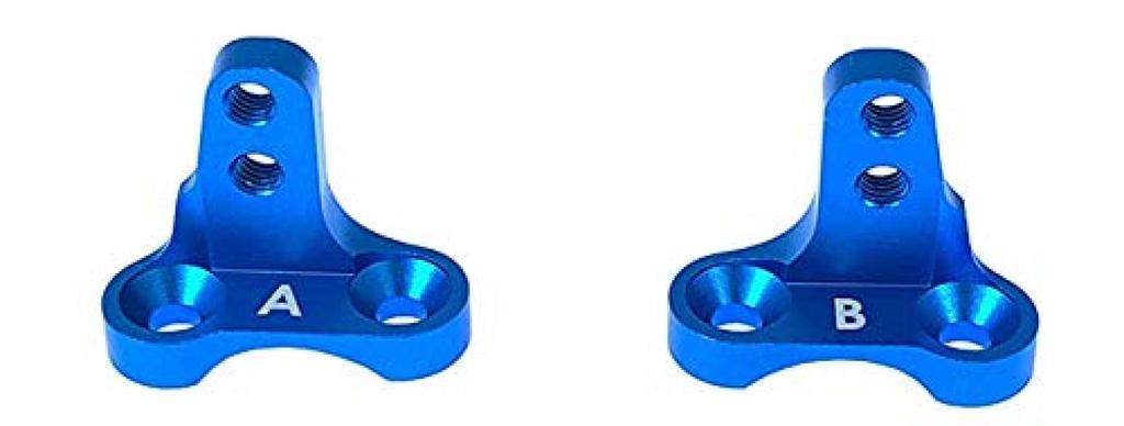 Aluminum Housing Pivot AB Set Blue for Tamiya CC-02 SCC-15B