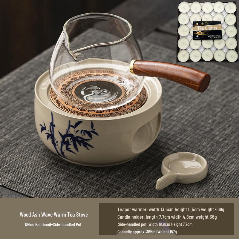 Tea Brewing Candle Warmer & Aroma Diffuser: A Compact Stove for Heating and Roasting Tea Cups
