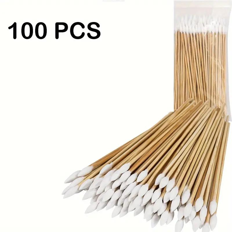 Тампоны с одной головкой, 15 см, портативные чистящие средства для домашнего ежедневного использования, тампоны для красоты, инструменты для чистки татуировок бровей, обрезка бровей