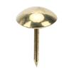 100Pcs Upholstery Nail Antique Brass Iron Furniture Decorative Drawing Pin Accessories 11x17mmGold