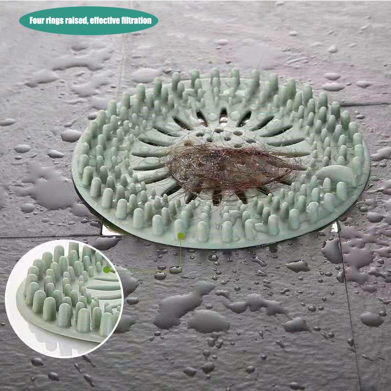 1PCS Sewer Filter Hair Floor Drain Bathroom Anti Hair Kitchen Toilet Bathroom Cover Magic Tool Sink Anti Clogging