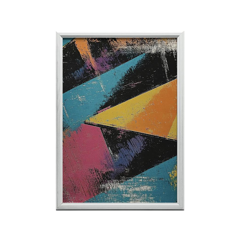 Bold Shapes Bold Shapes, 70X100 Cm, Unframed, Premium Canvas On Stretcher