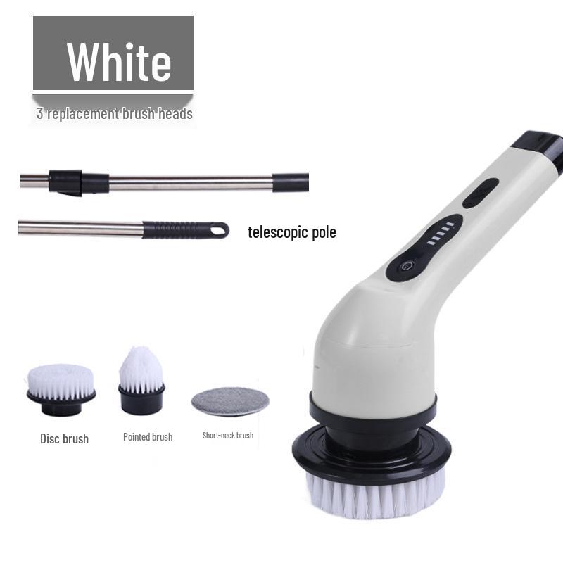 

Dual-Use Electric Cleaning Brush for Kitchen & Bathroom Chinese Manual