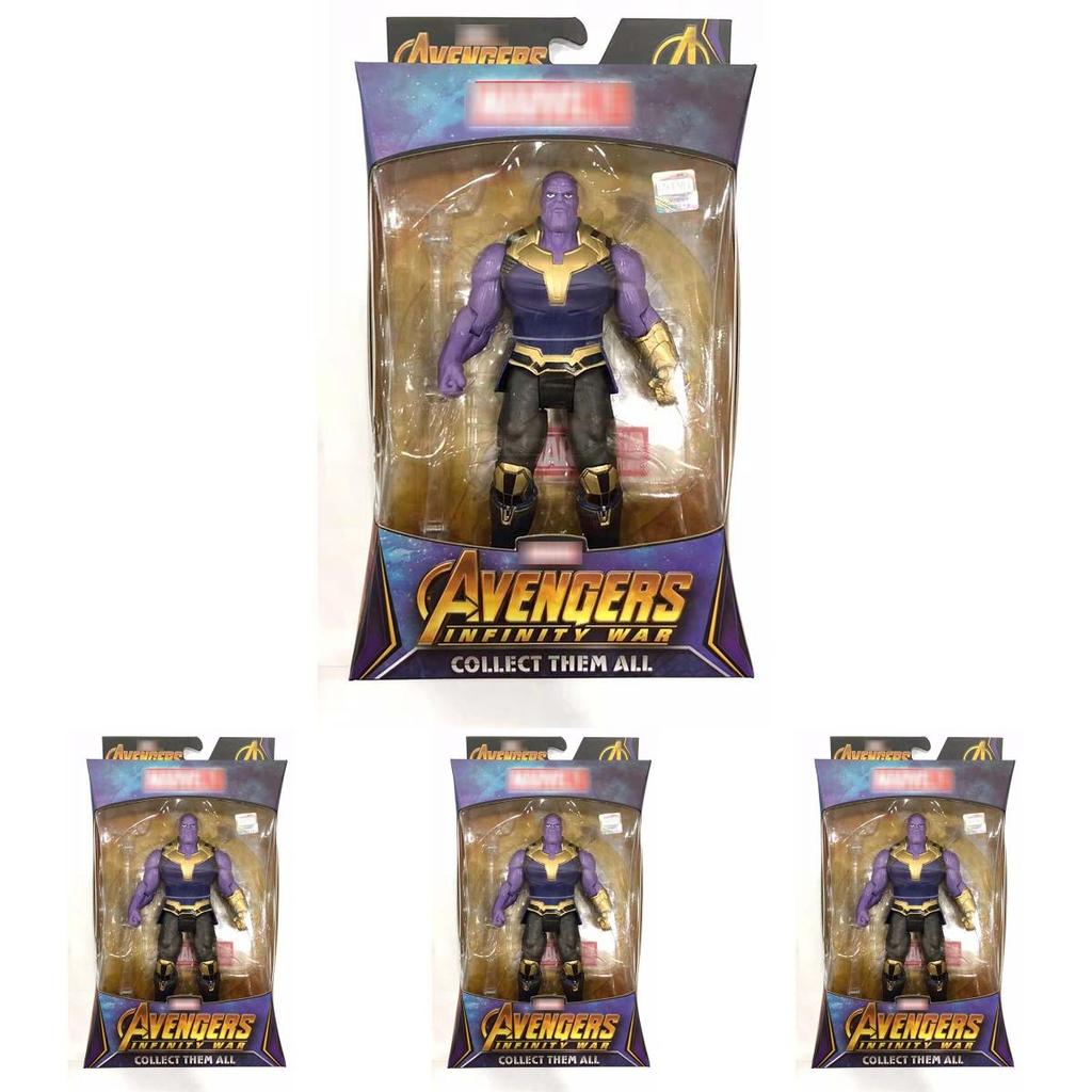 Luxusní akční figurky hrdiny Thanose z filmu Avengers 3: Infinity War s pohyblivými klouby