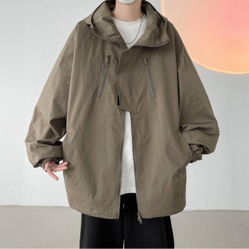 Frühlings- und Herbst Herren Neue Outdoor Kapuzen Arbeitsjacke