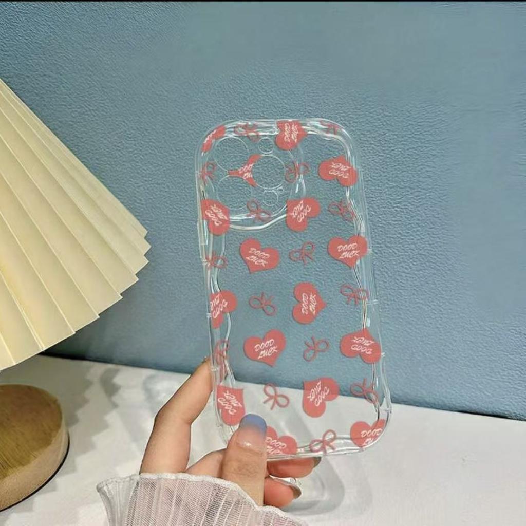 Love bow is suitable for iphone17pro mobile phone case 11 Apple 15 anti-drop 14/13promax new 12.