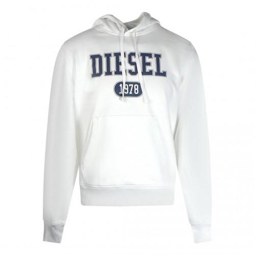 Diesel Mens 1978 Bold Logo Hoodie