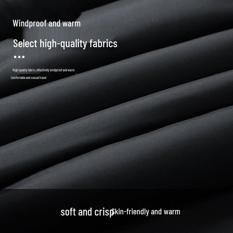 JEANSWEST Men's Winter Padded Jacket with Detachable Hood