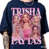 Trisha Paytas Bootleg Tshirts Unisex and Women Summer Cotton Y2K Clothing Casual Fashion Round Neck Short Sleeved Tee Streetwear