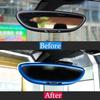 Car-Styling Rearview Mirror Decorative Cover Frame For Porsche Cayenne Macan Panamera Accessories Modified Interior 3D Stickers