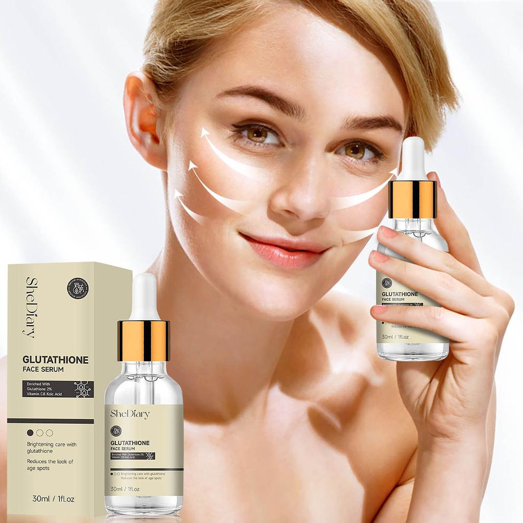 Glutathione Facial Moisturizing Nourishing Brightening Reducing Fine Lines And Wrinkles And Repairing Skin 30ML