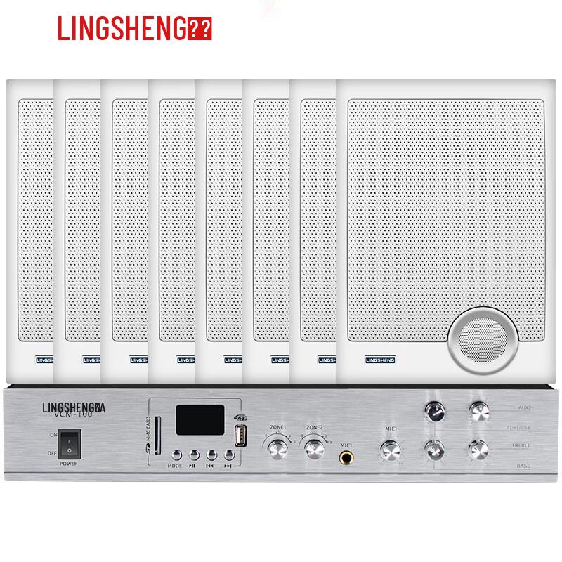 LINGSHENG WS-570 Wall-Mounted Public Address Speaker System (CN version)