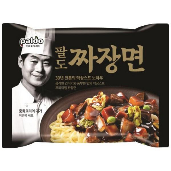 Paldo Jjajangmyeon 203g, 8 pièces