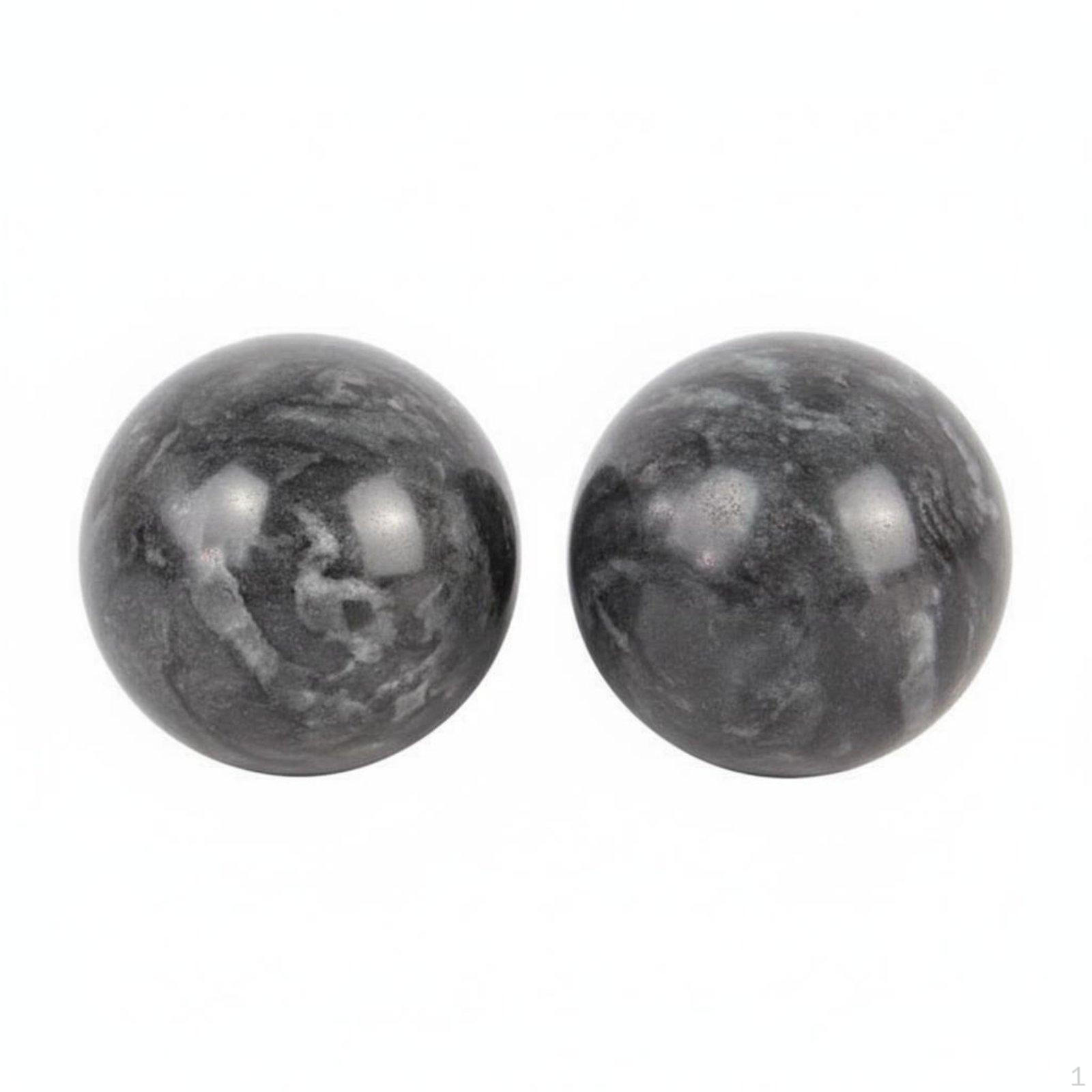 Jade Fitness Handball Improves Dexterity Chinese Health Ball Smooth Polished Surface
