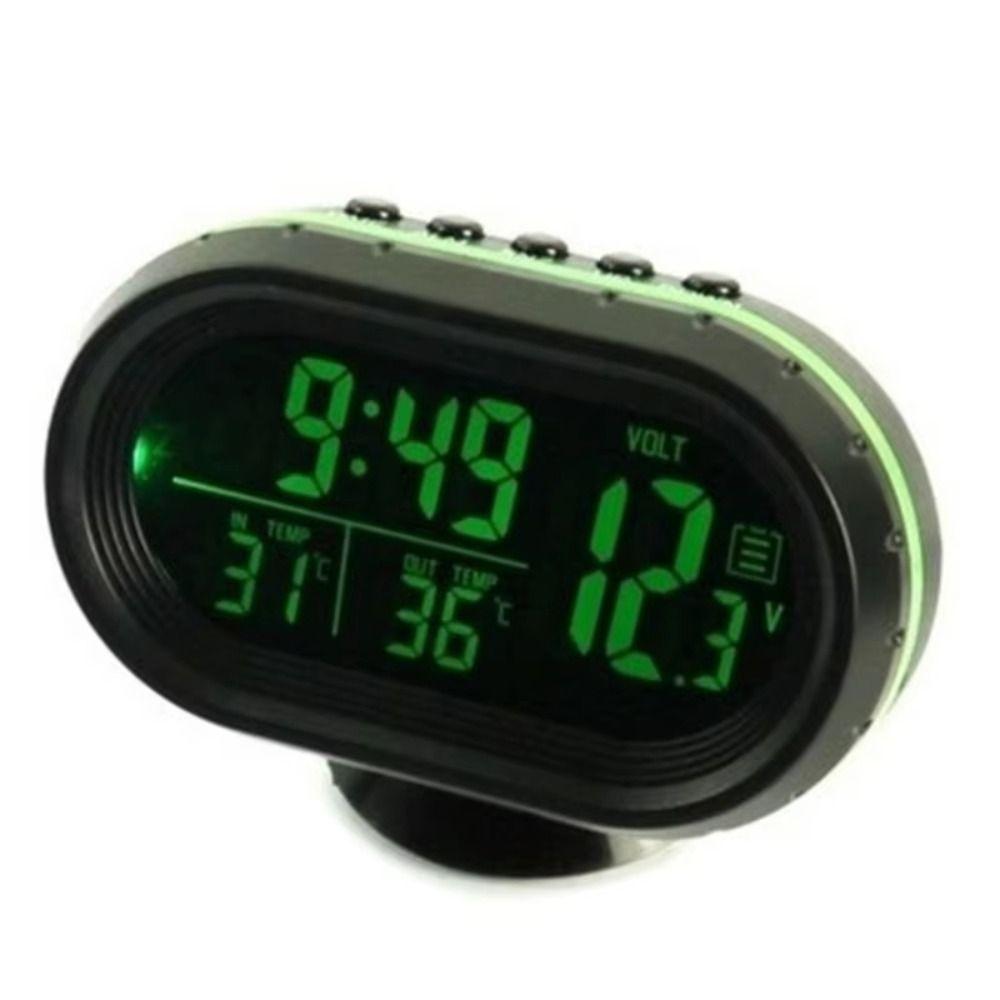 Freeze Alert Digital Auto Car Thermometer 12V-24V Car Voltmeter Thermometer  Car