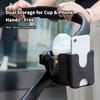 2 In 1 Universal Bicycle Stroller Cup Holder Water Bottle Organizer 360° Rotatable Anti-Slip Design Fits Strollers/Walkers/Bikes
