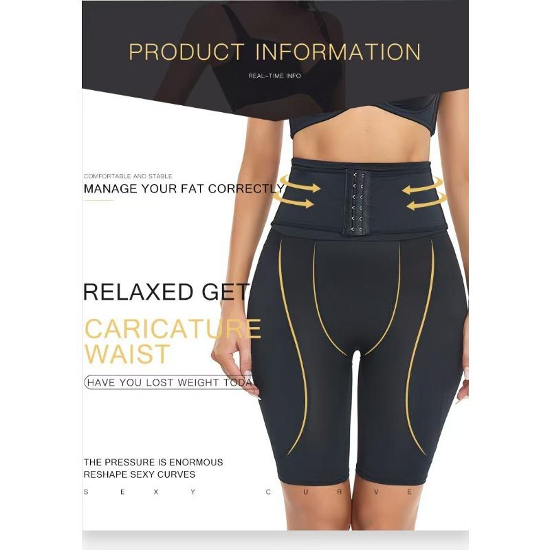 Women High Waist Tummy Control Hip Enhancer Shapewear Shorts