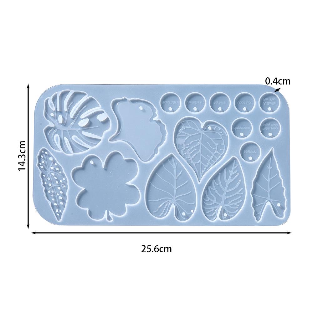 Butterfly Earrings Pendant Silicone Mold Leaf Epoxy Resin Casting Mould for DIY Epoxy Resin Pendant Chrams Jewelry Crafts