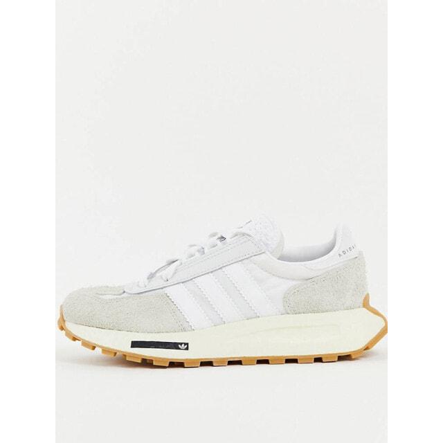 

Серые кроссовки adidas Originals Retropy E5 с резиновой подошвой