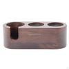 1 Piece Wood Barista Tamp Stand Espresso Tamper Mat Coffee Holder Maker