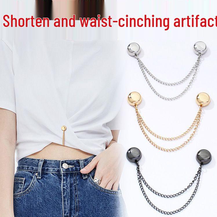 

Регулируемый магнитный гаджет для укорачивания брючин и манжет Magnetic Black - 1 piece