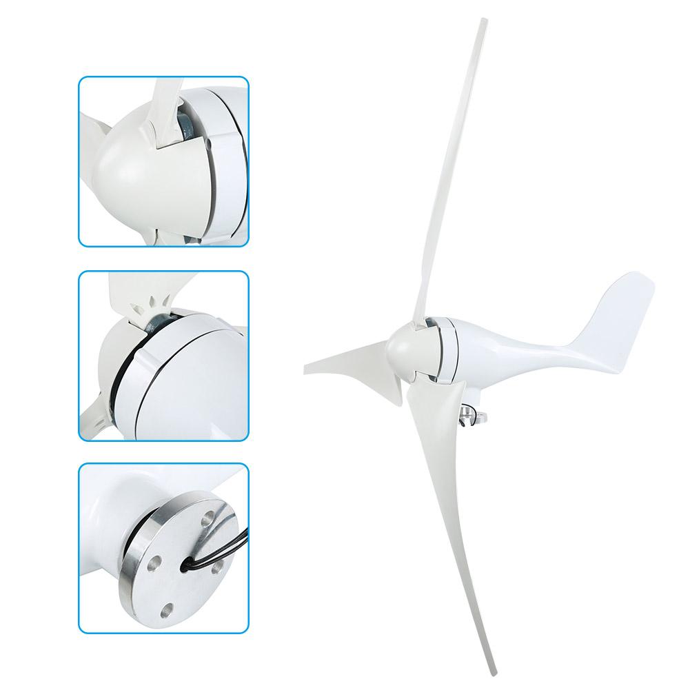 NE 300S Wind Turbine Generator 300W 3PCS 630mm Nylon Fiber Wind Blades Power Windmill (24V)