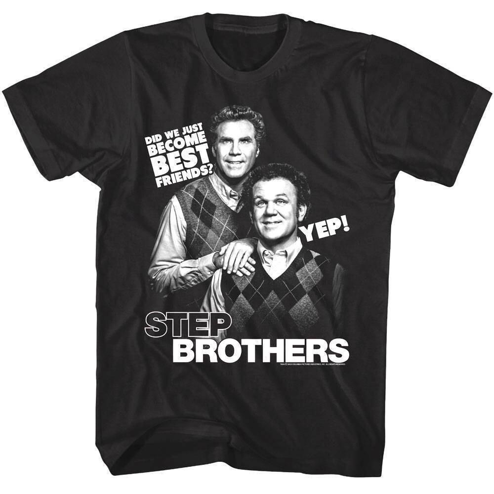 Step Brothers Did we just become Best Friends Men T Shirt S