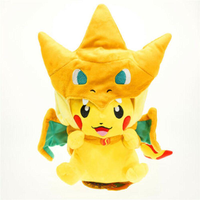 Go Eevee Pikachu Squirtle Plush Stuffed Toy Gifts Figure Version Tv