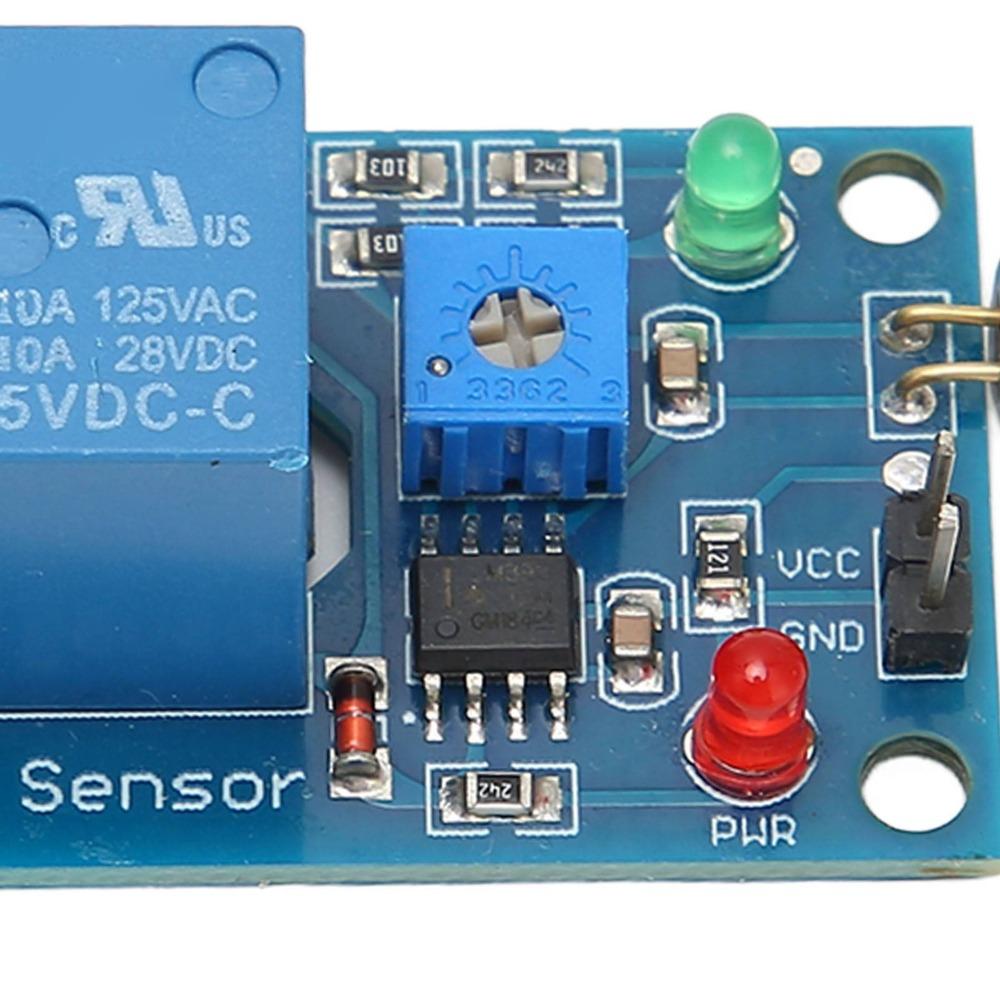 SW‑520 Tilt Sensor Module 5V Blue Wiring Terminal Tilt Angle Sensor 1 Channel Output 90 Degree Alarm Trigger Board
