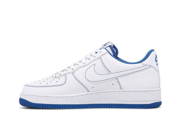 Nike Air Force 1 Low '07 White Game Royal Men's Sneakers