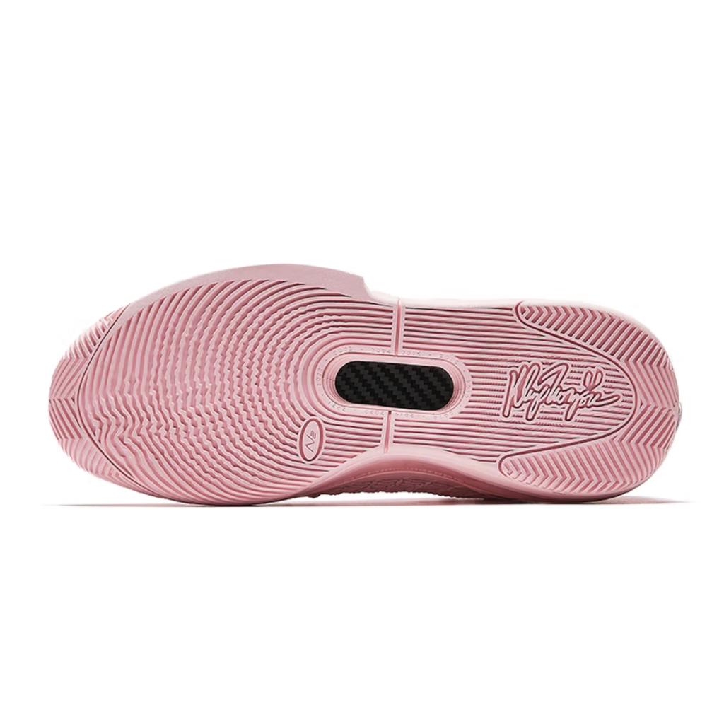 Anta KT10 Low Comfortable Fashion Versatile Shock Absorption Non-Slip Wear-Resistant Balance Low-Top Basketball Shoes Men Sneaker Pink 112521101-3