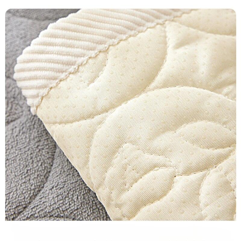 Thicken Plush Flower Sofa Cushion Winter Warm Sofas Towel Anti-slip Universal Couch Covers Pets Kid Soft Blanket Living Room
