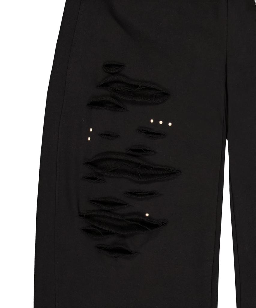 ROCKCAKE Cross Hotfix Damage Jogger - Black