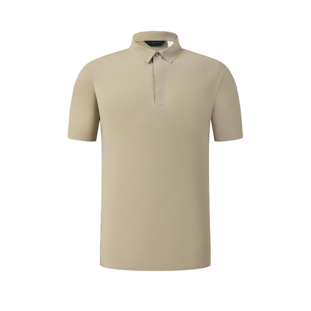 

FILA Golf Series Simple Solid Color Casual Cool Touch Polo Shirt Men tops Light-Rock-Gray A11M625156FGY XL