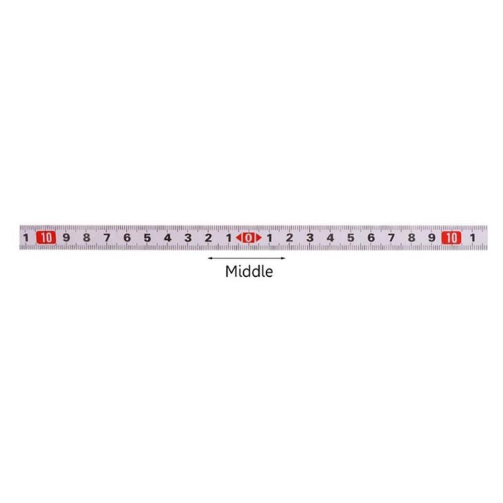 

High Precision Miter Track Tape Measure Clear Scale Metric Scale Ruler Carpenter 1m-middle