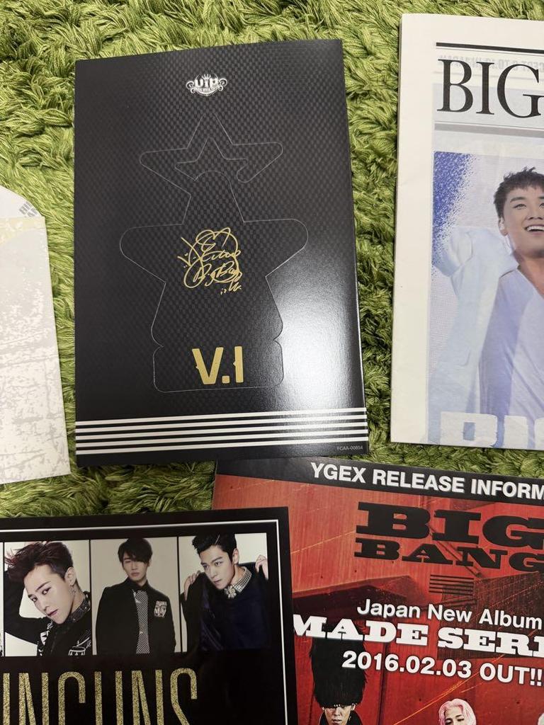 [USED] Bigbang Bigbang Fan Club Newsletter Flyer VIP Gift