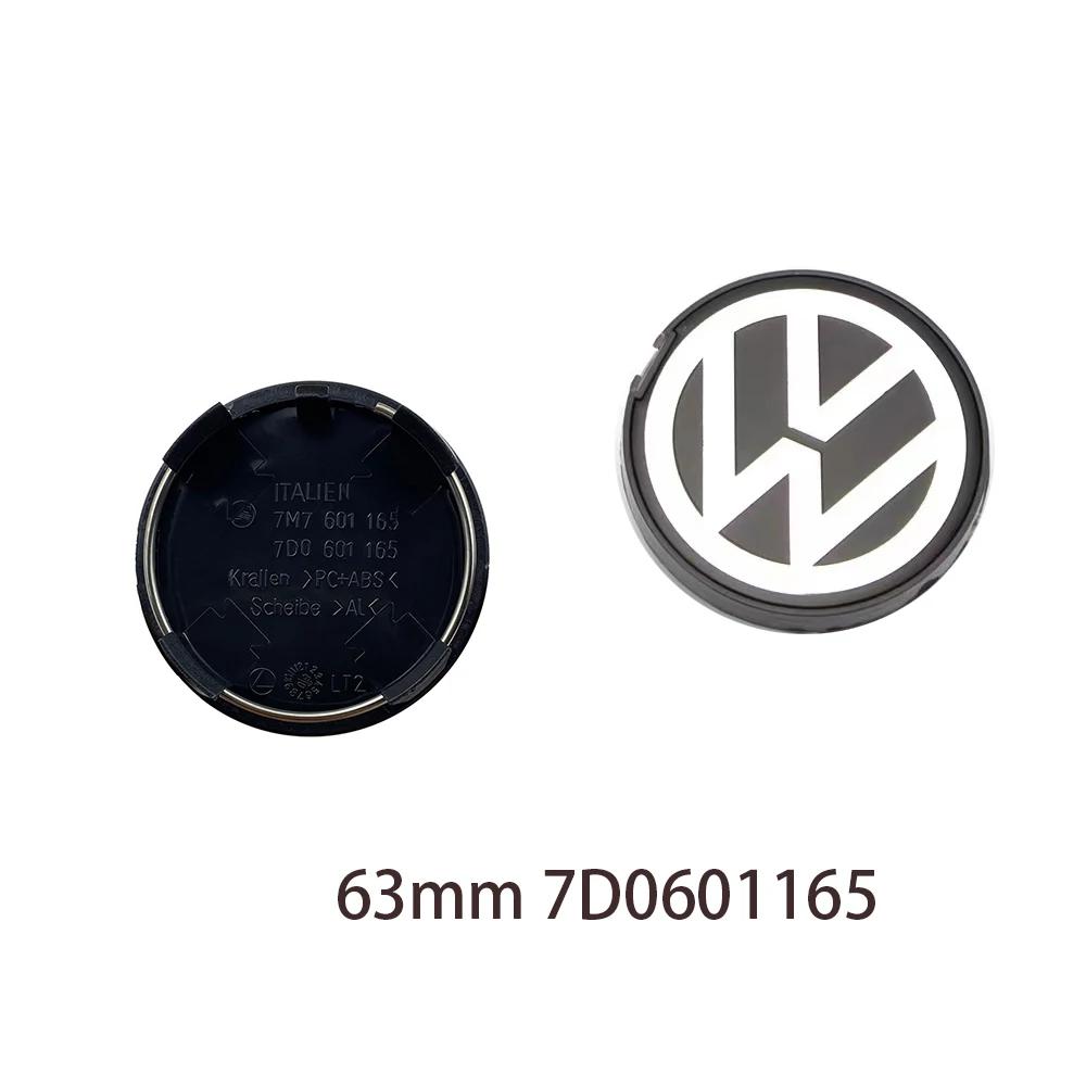 For VW Volkswagen Jetta MK5 Golf 4PCS 55mm/60mm/63mm/65mm/Car Styling Wheel Center Cap Hub Covers Badge Accessories For VW Volks
