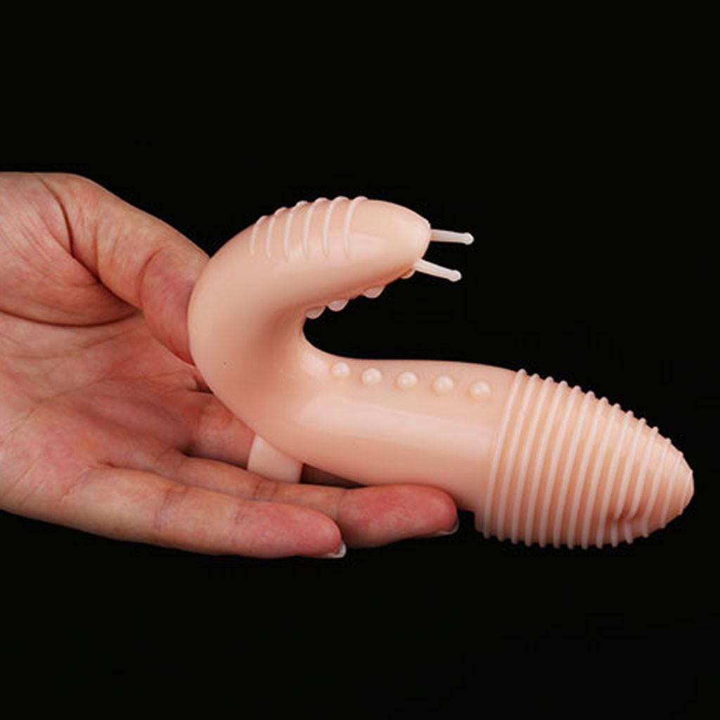 Double   Finger Sets Female Adult  Products Husband And  Sharing