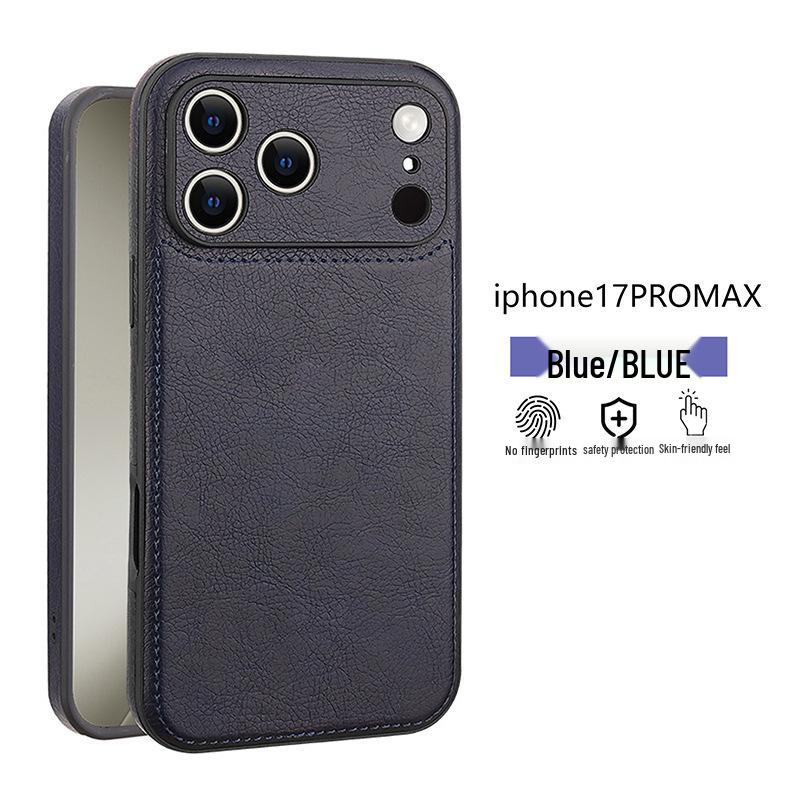Husă Business din Piele Retro pentru iPhone 17 Pro Max/Air, Acoperire Completă, Anti-Cădere
