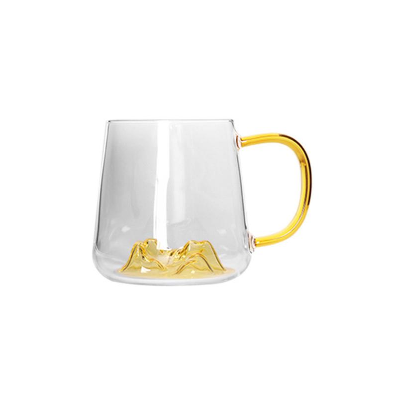 

395 мл 13,6 унций креативная чашка Iceberg Cup с ручкой, разноцветная бутылка для воды для дома, персонализированный коктейльный бокал 395ml 1pcs