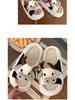 Cute Couple's Linen Slippers: Women's Summer Non-Slip, Thick-Soled, Sweat-Absorbent, Silent Cotton; Four Seasons Men's Style Included.