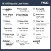 TSC MF Series Desktop Industrial Label Printer CN plug (adapter included)