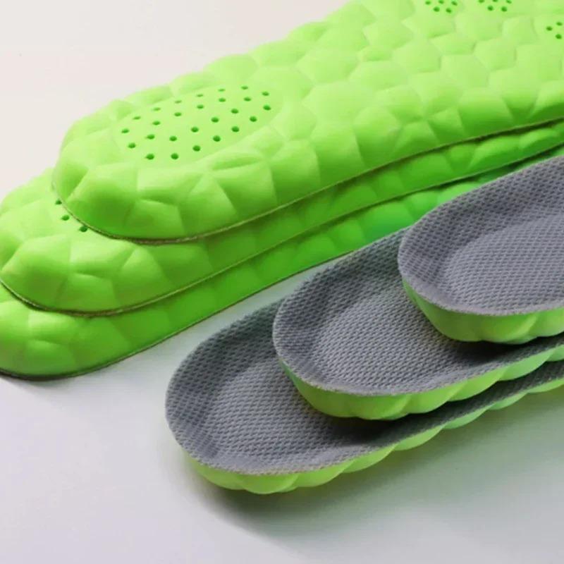 4D Sport Insoles for Men Women Soft High Elasticity Insole Running Shoes Pad Deodorant Orthopedic Arch Support Insert Cushion