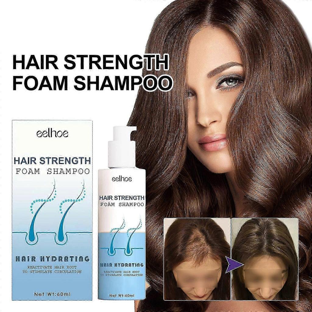 Dichtschäumendes Shampoo für dickeres, volleres Haar - Natürliche Nährung & Kopfhautpflege