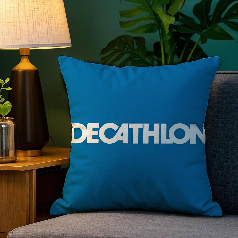 C-Classic D-DecathlonS Pillow Case Plush Fabric Soft Double Sided Print Home Sofa High Quality Cushion Cover Throw