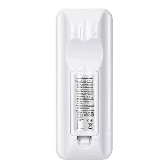 Klimaanlagen-Fernbedienung Universeller Ersatz Eingebauter Uhr-Timer Großer LCD-Bildschirm Fernbedienung mit großer Reichweite für verschiedene AC-Modelle