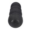 Foam Roller 18 Inch Black EPP Hardness 75 Grooved Design Muscle Massage Roller for Exercise Relaxation