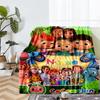 Custom Name Cocomelon Theme Printed Blanket - Perfect for Couch, Bed, Travel & Outdoor Use | Machine Washable, Cozy & Durable.